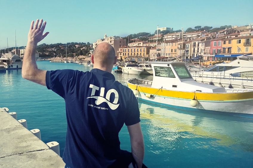 yacht refit visit