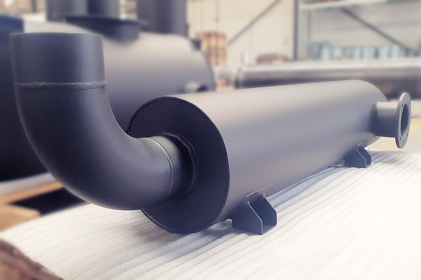 dry genset silencers
