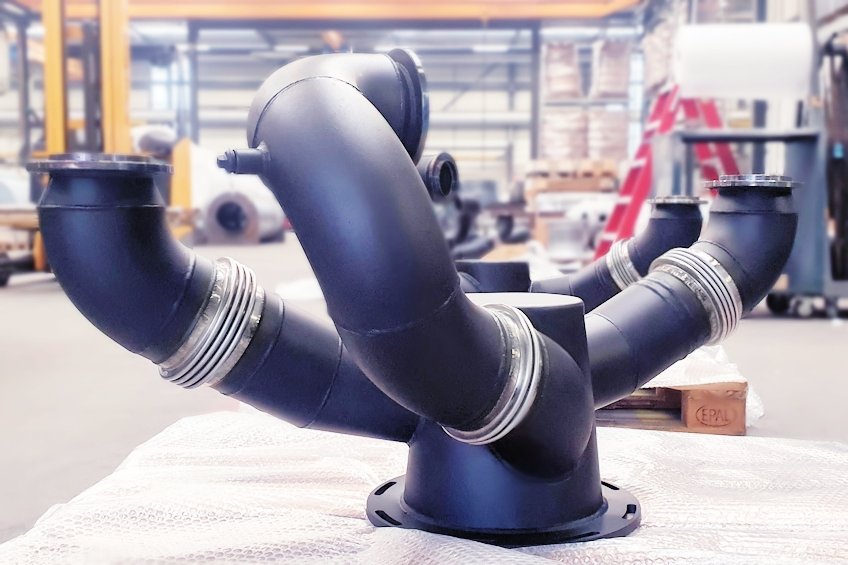 three way exhaust manifolds